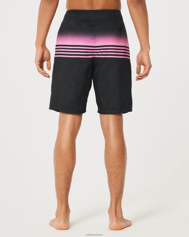 Bottoms Hollister Men Board Shorts 9\\ 488201328 Pink Stripe